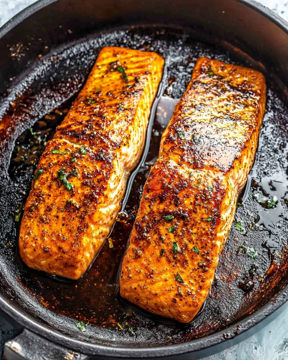 Cajun Honey Butter Grilled Salmon Cajun
