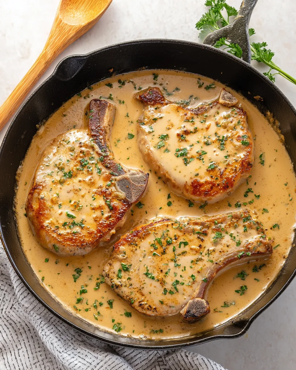 Garlic Parmesan Pork Chops Garlic