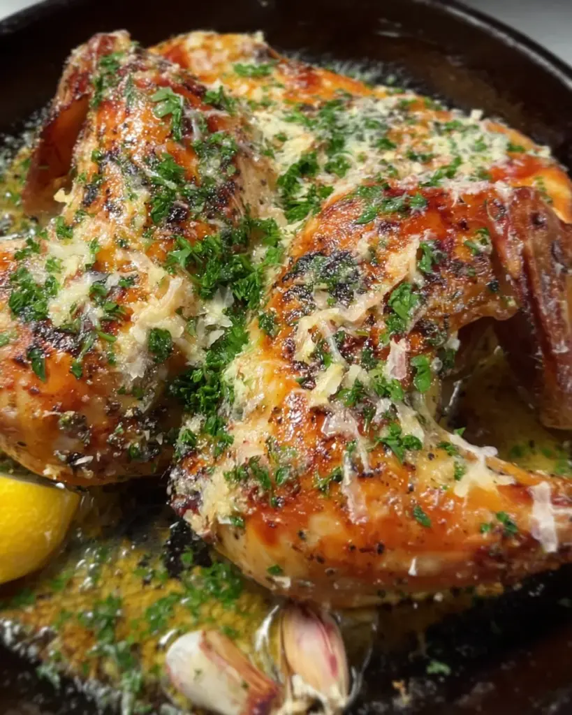 GARLIC PARMESAN ROAST CHICKEN GARLIC PARMESAN ROAST CHICKEN