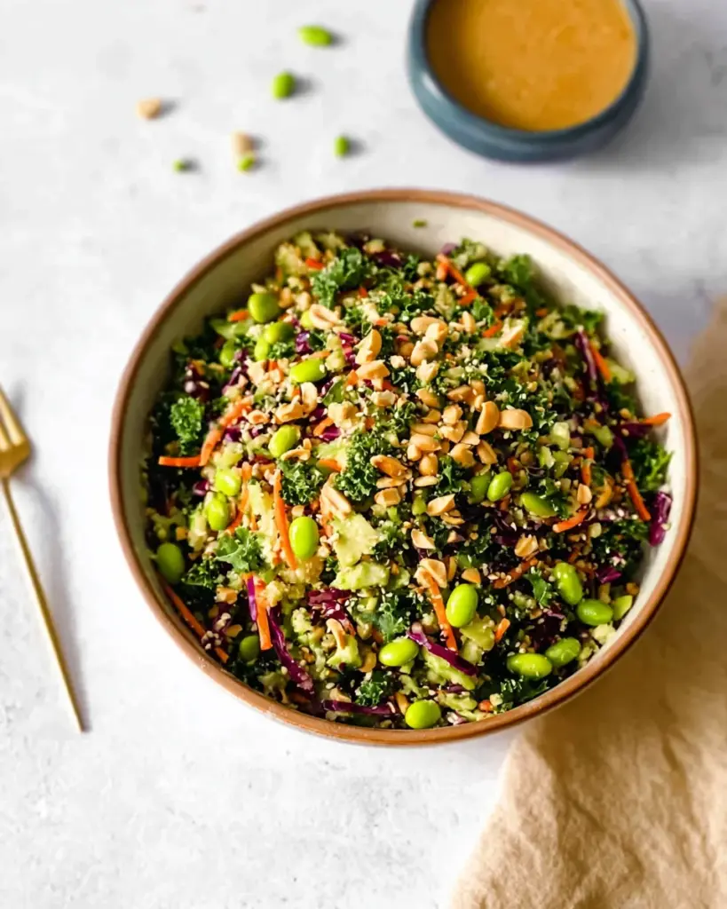 Asian Edamame Peanut Crunch Salad Asian Edamame Peanut Crunch Salad