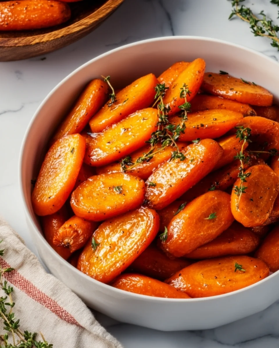Honey Glazed Carrots Honey