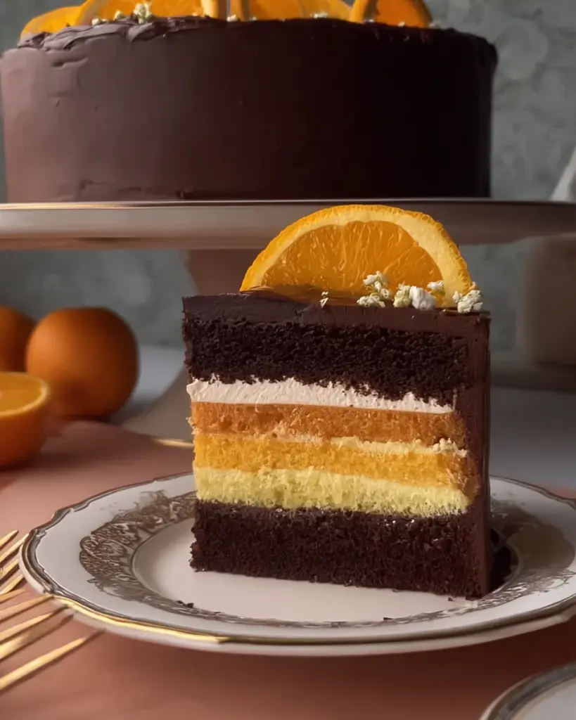 Chocolate & Orange Punchcake Chocolate & Orange Punchcake