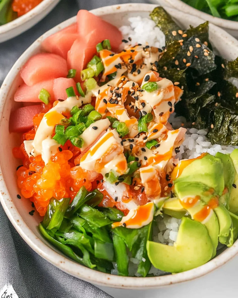 California Roll Sushi Bowls California