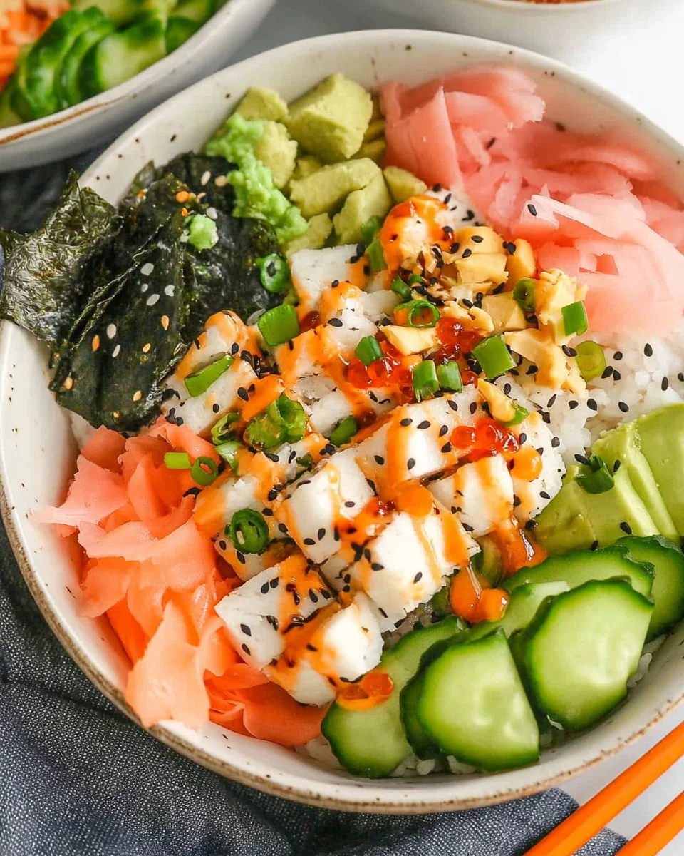 California Roll Sushi Bowls California