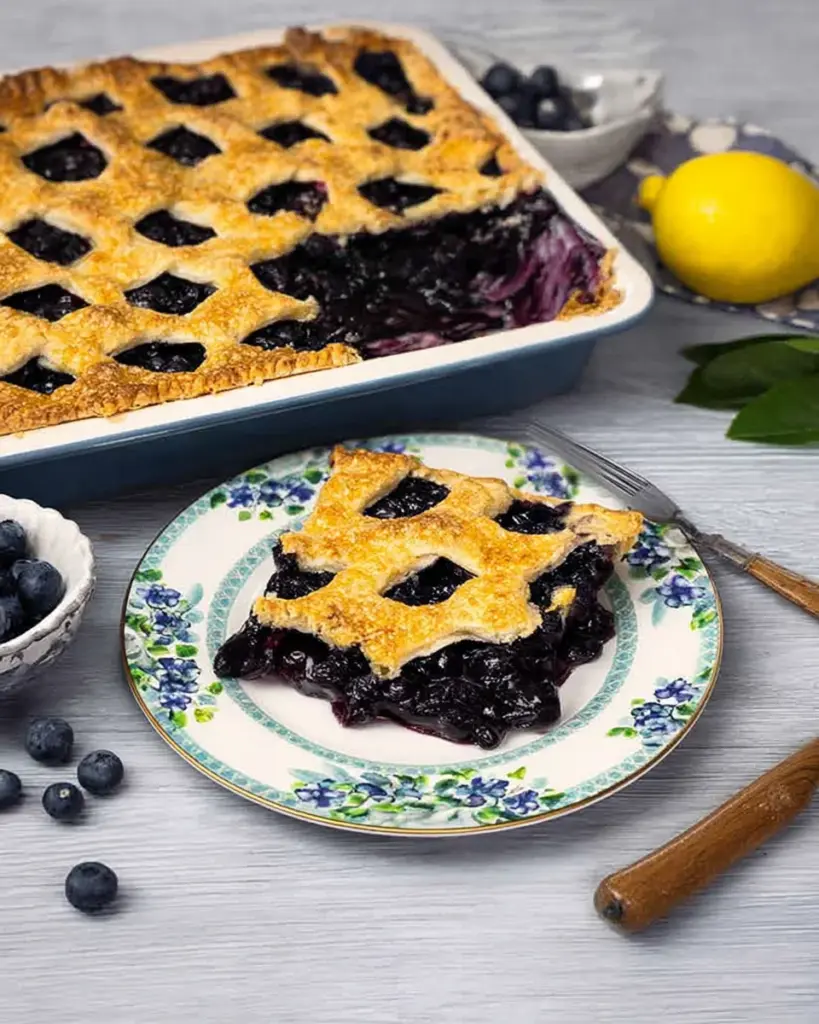 Blueberry Slab Pie Blueberry Slab Pie