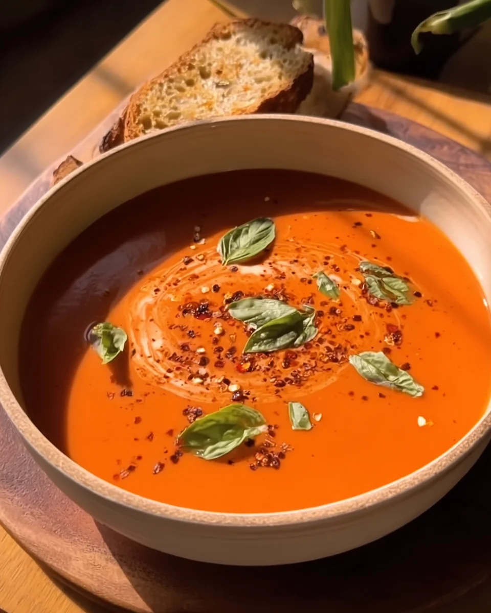 Tomato Soup with Canned Tomatoes Tomato