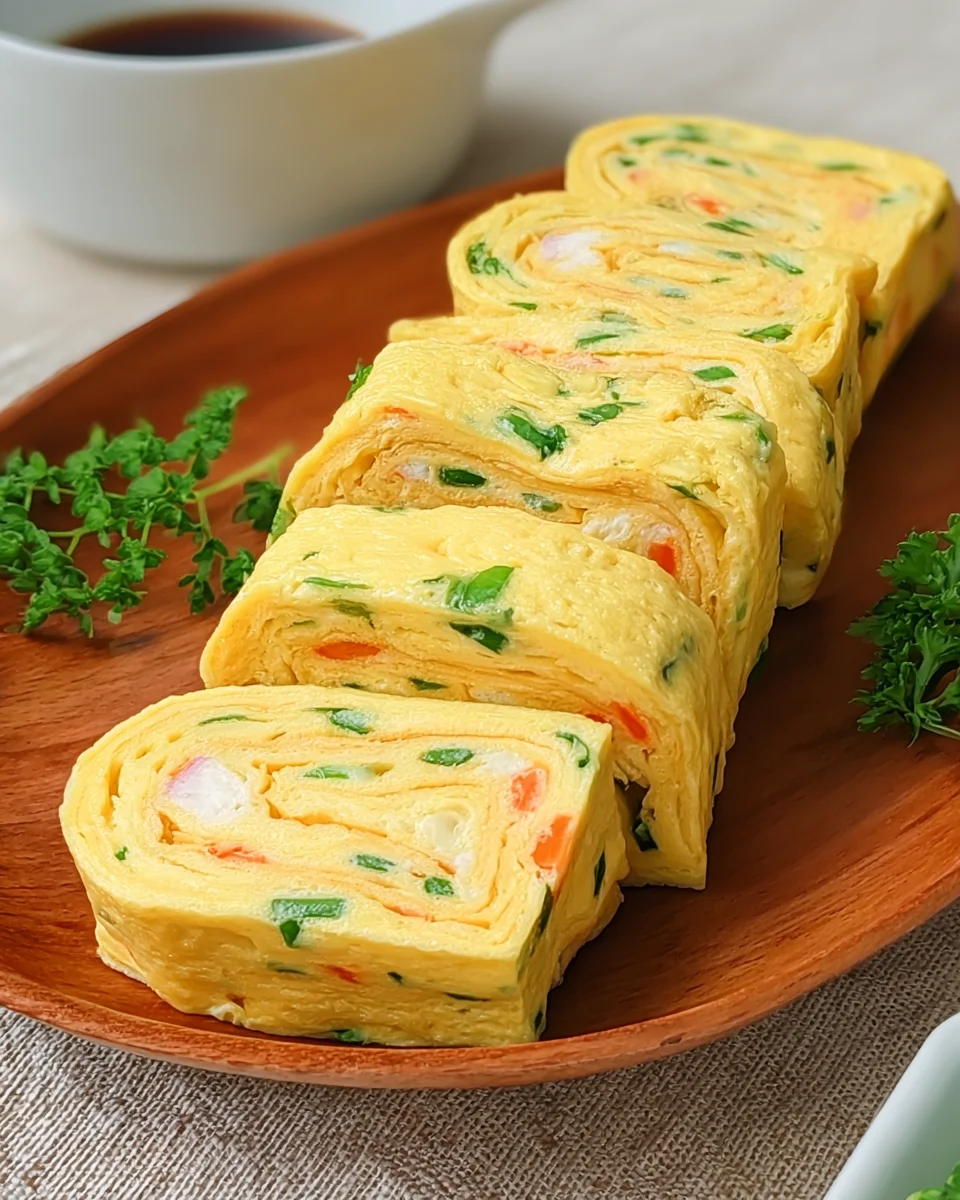 Gyeran Mari (Korean Rolled Omelette) Gyeran