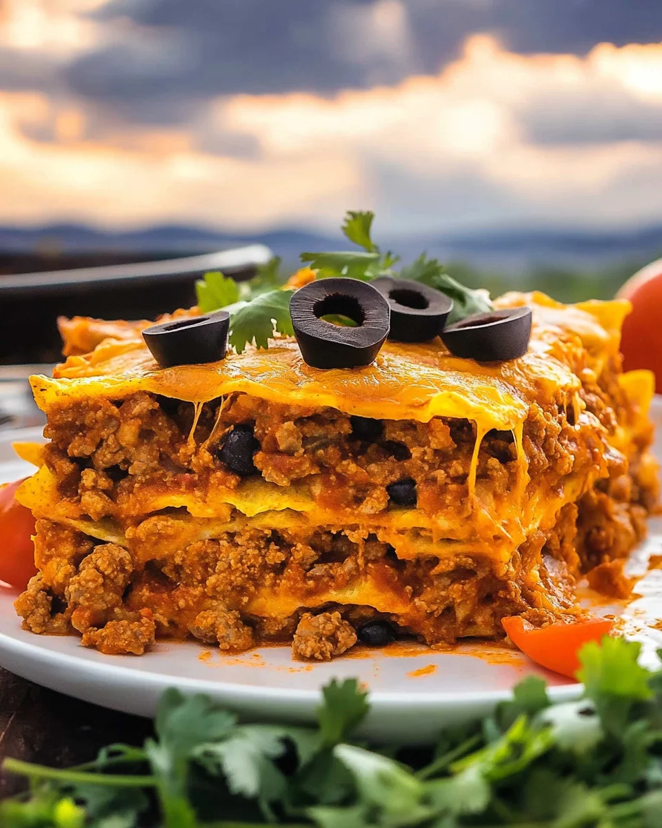 Beef Enchilada Casserole Beef