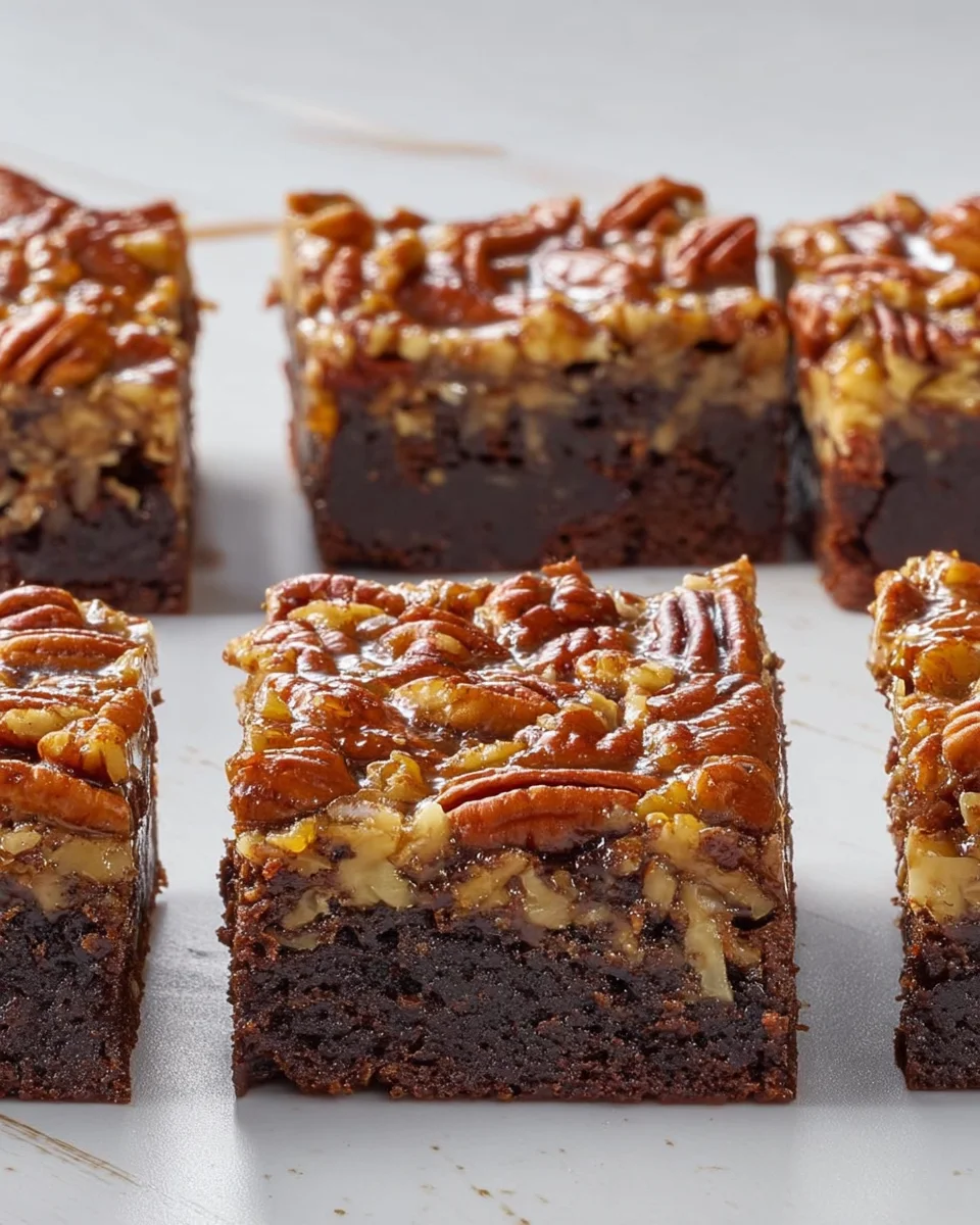 Pecan Pie Brownies Pecan