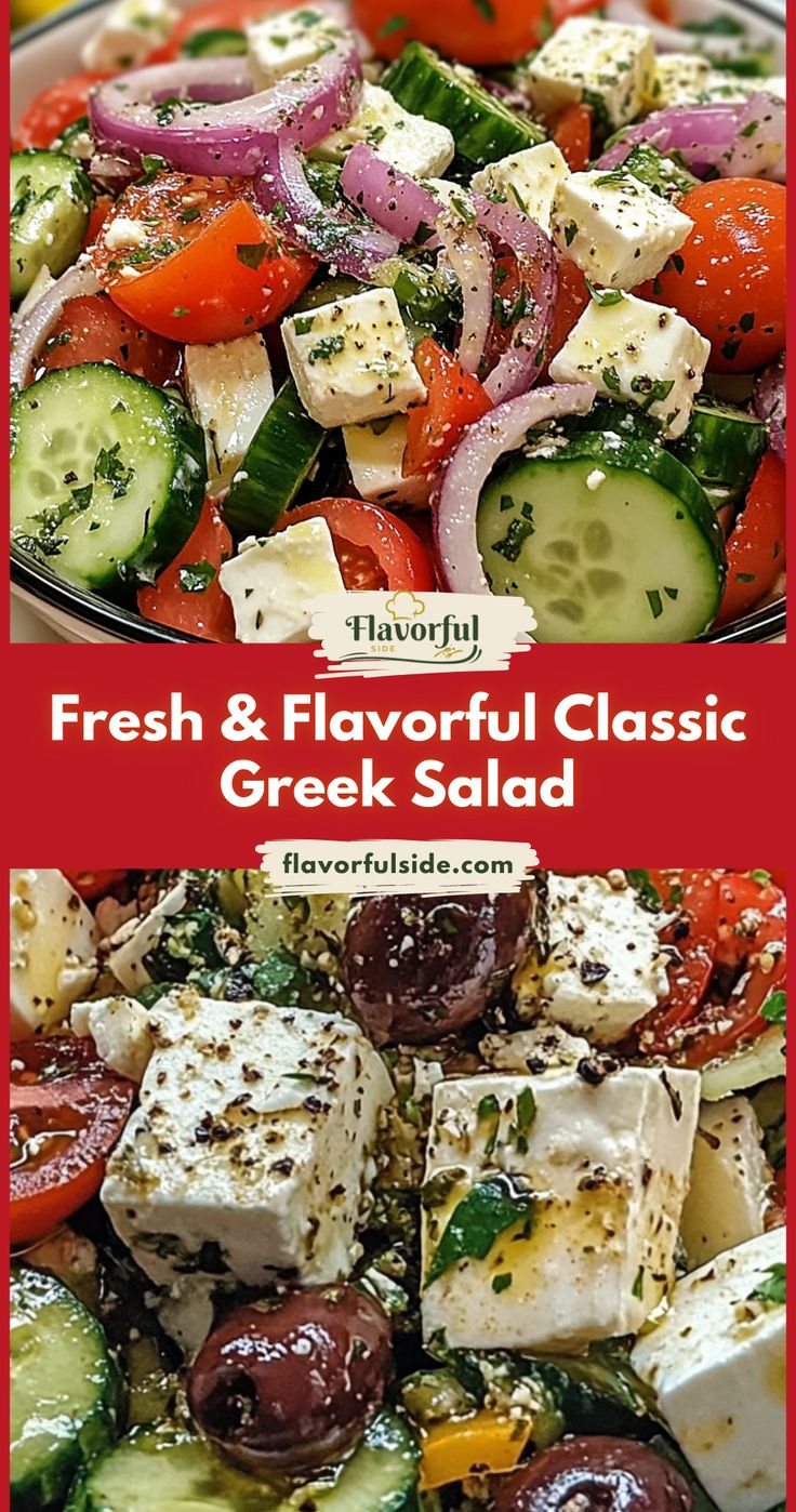 Classic Greek Salad Classic Greek Salad