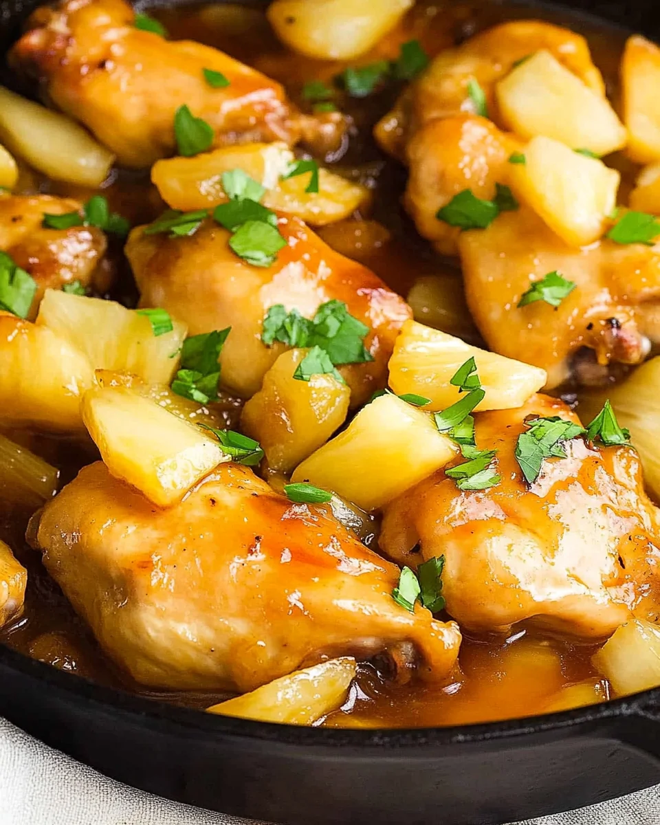 Whiskey Pineapple Chicken Whiskey