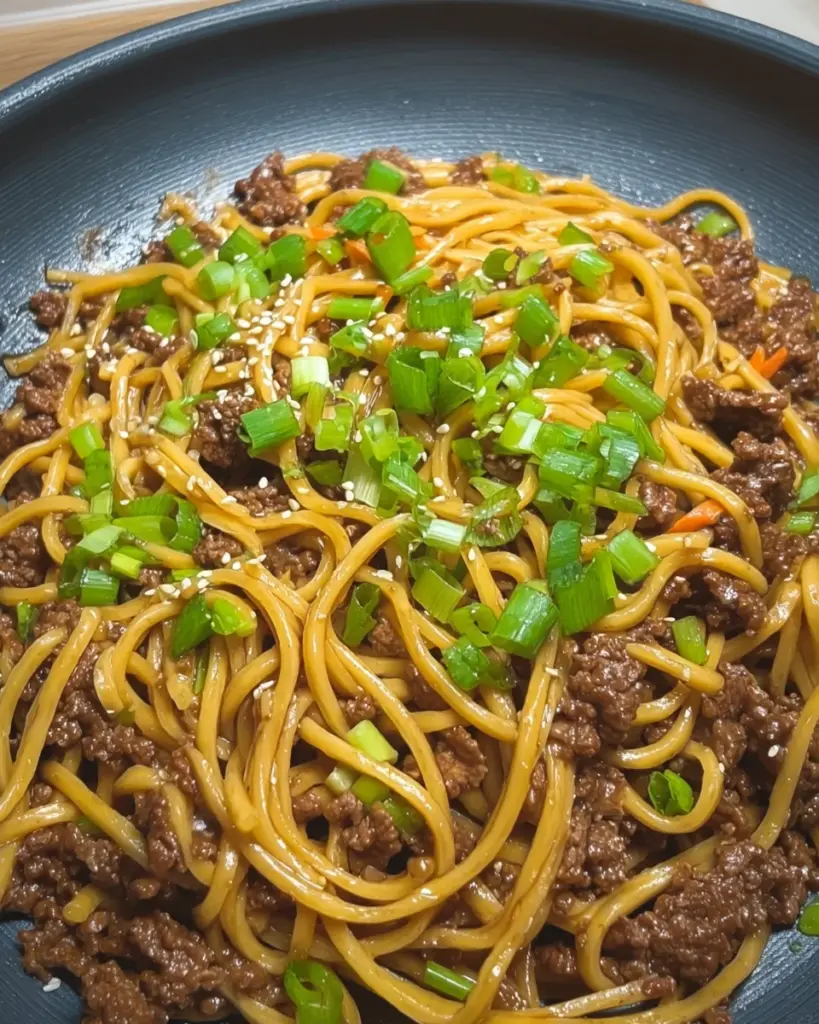 Mongolian Beef Noodles Mongolian Beef Noodles