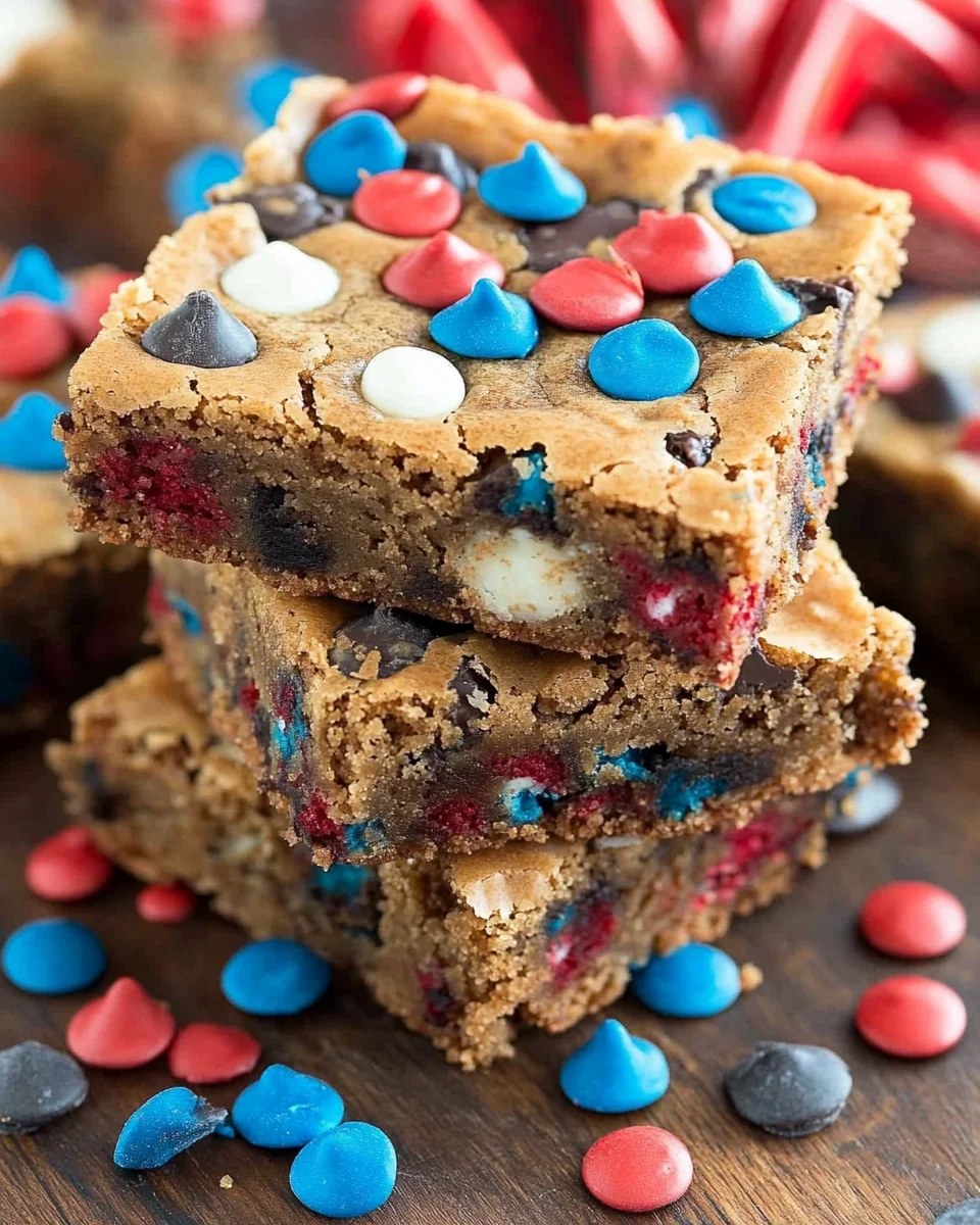 Fireworks Blondies Fireworks