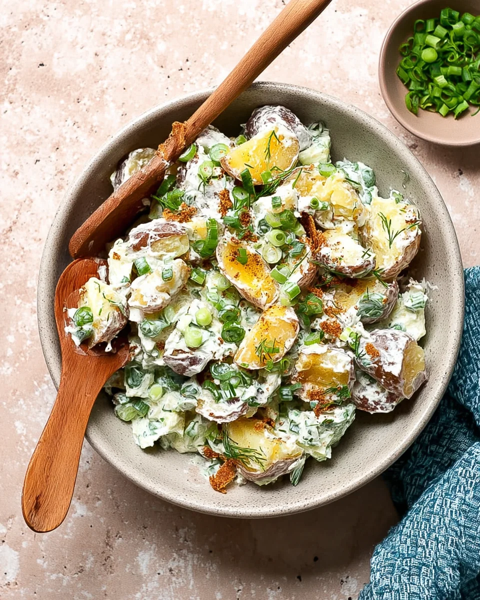 Smashed Potato Salad Smashed