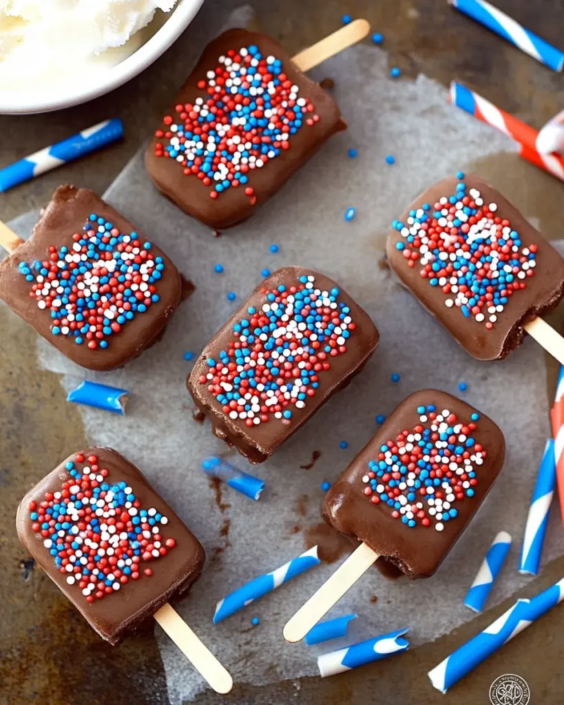 Patriotic Mini Ice Cream Sandwiches Patriotic Mini Ice Cream Sandwiches