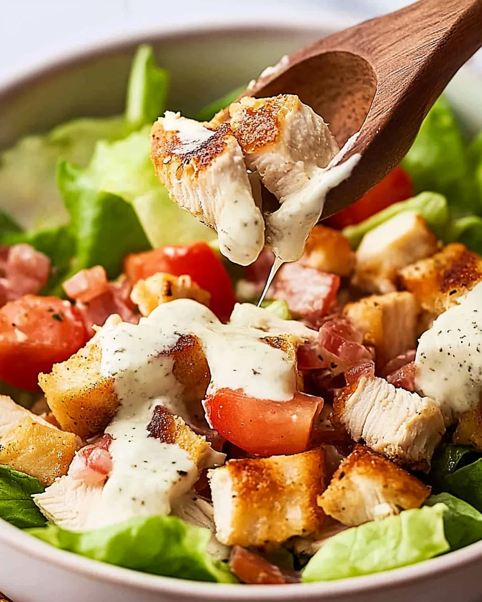 BLT Chicken Salad BLT