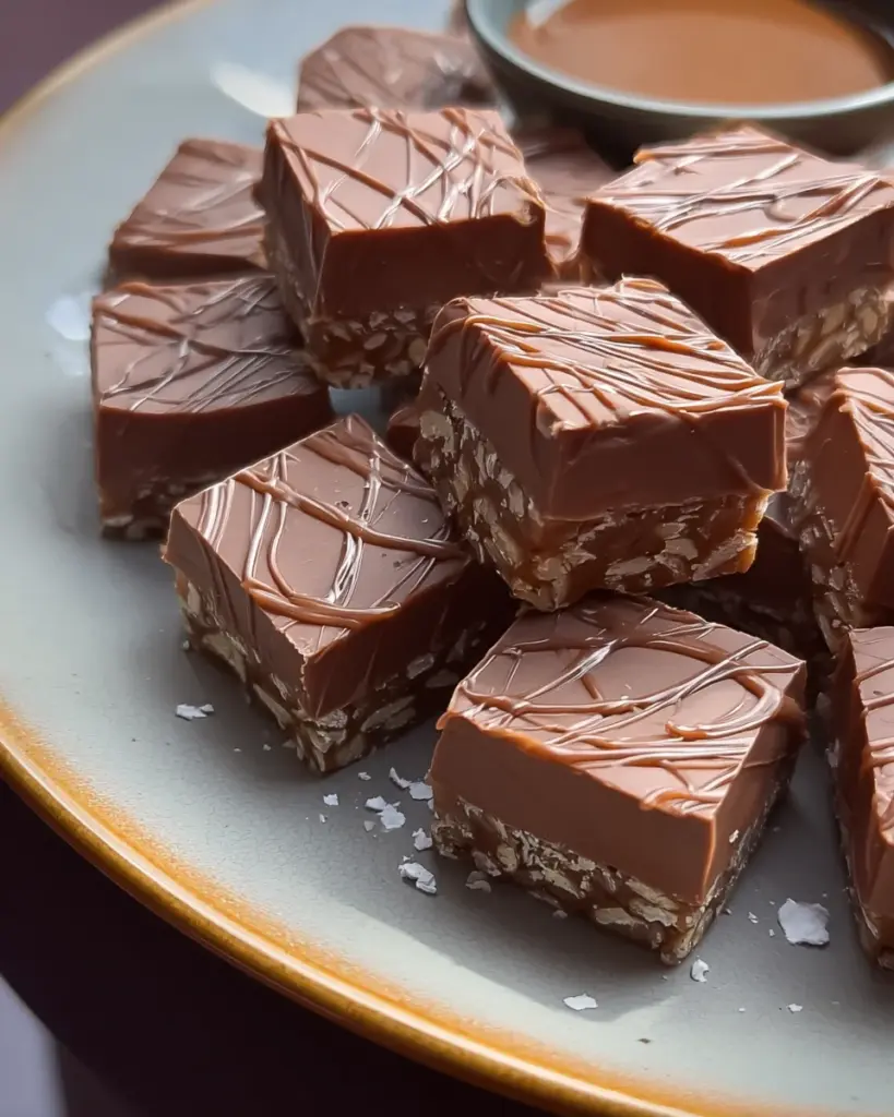 Chocolate Caramel Cookies (No Bake) Chocolate Caramel Cookies (No Bake)