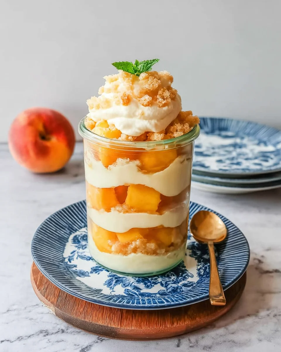 Magnolia Bakery Peach Crisp Pudding Magnolia