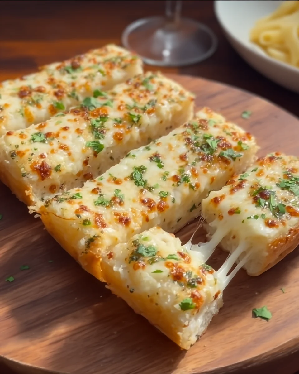 Extra Cheesy Garlic Bread Extra
