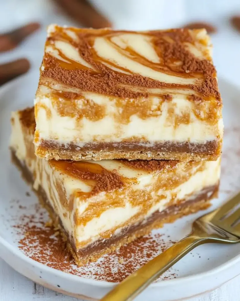 Pumpkin Cheesecake Bars