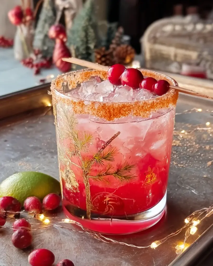 Whoville's Spiced Up Christmas Margarita Whoville's Spiced Up Christmas Margarita
