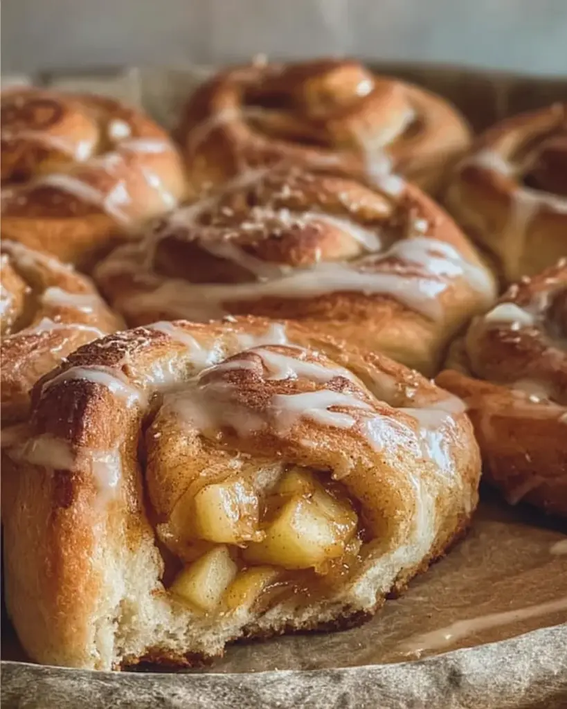 Vegan Apple Cinnamon Buns