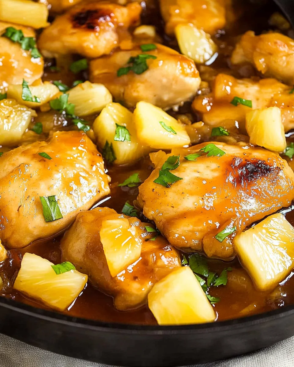 Whiskey Pineapple Chicken Whiskey