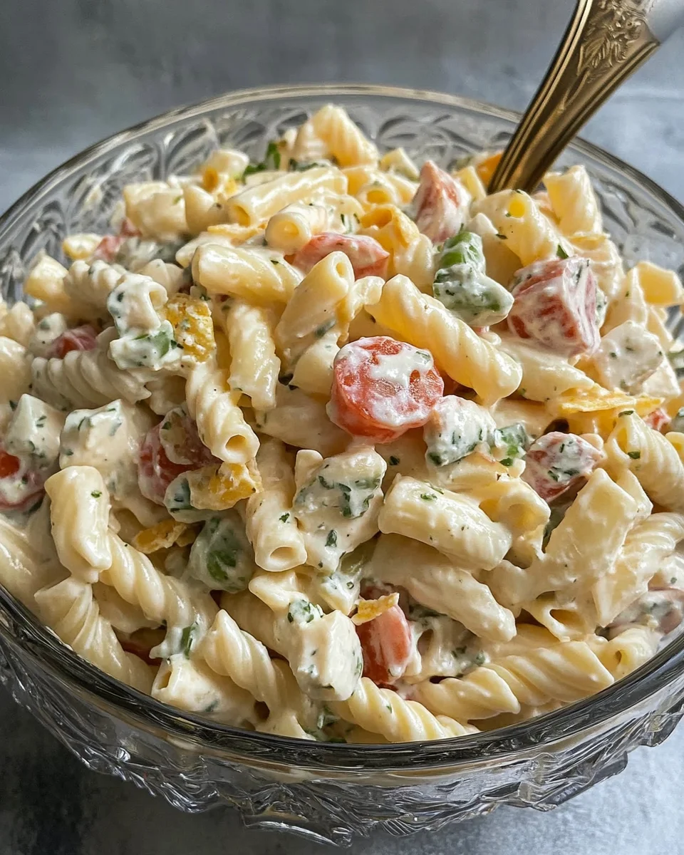 Creamy Pasta Salad Creamy