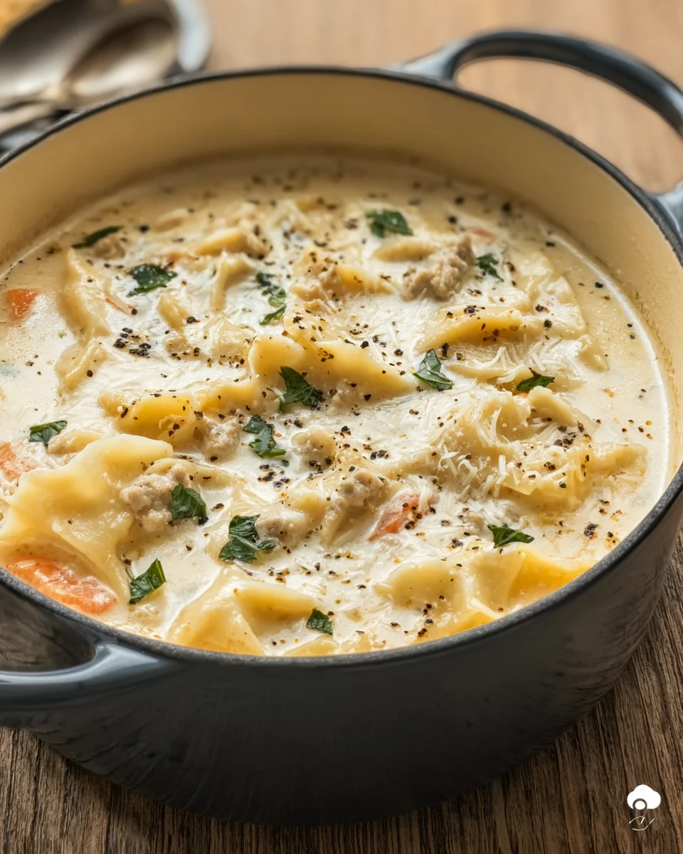 White Lasagna Soup White