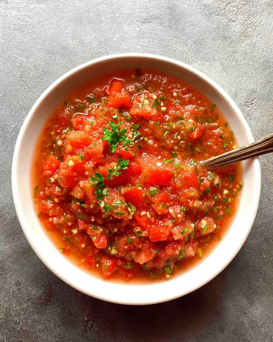 Homemade Salsa Homemade