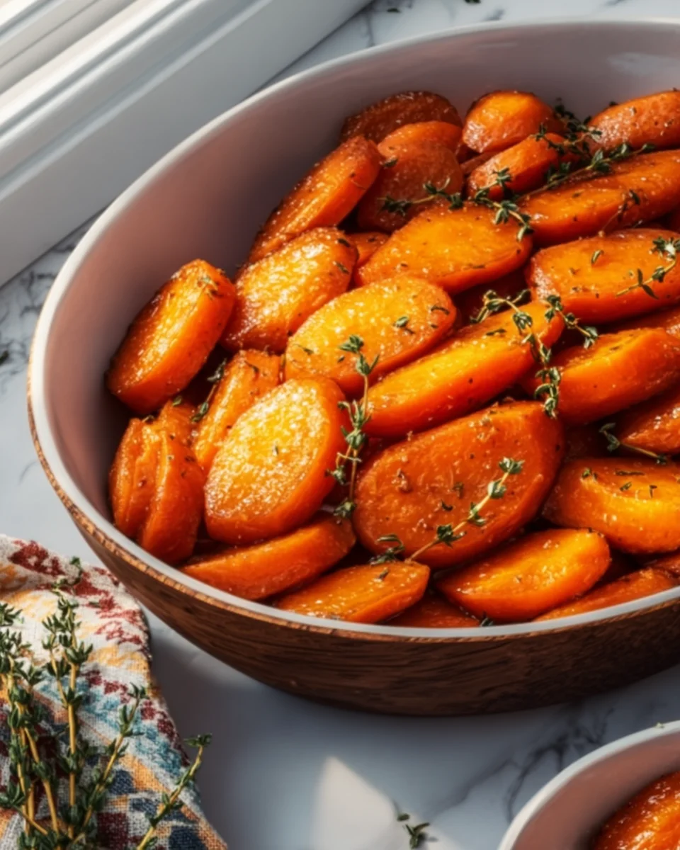 Honey Glazed Carrots Honey