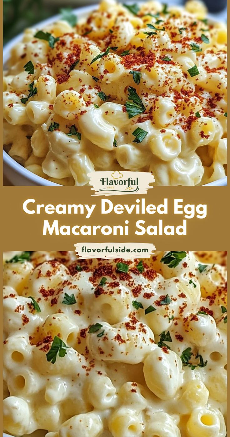Deviled Egg Macaroni Salad Deviled Egg Macaroni Salad