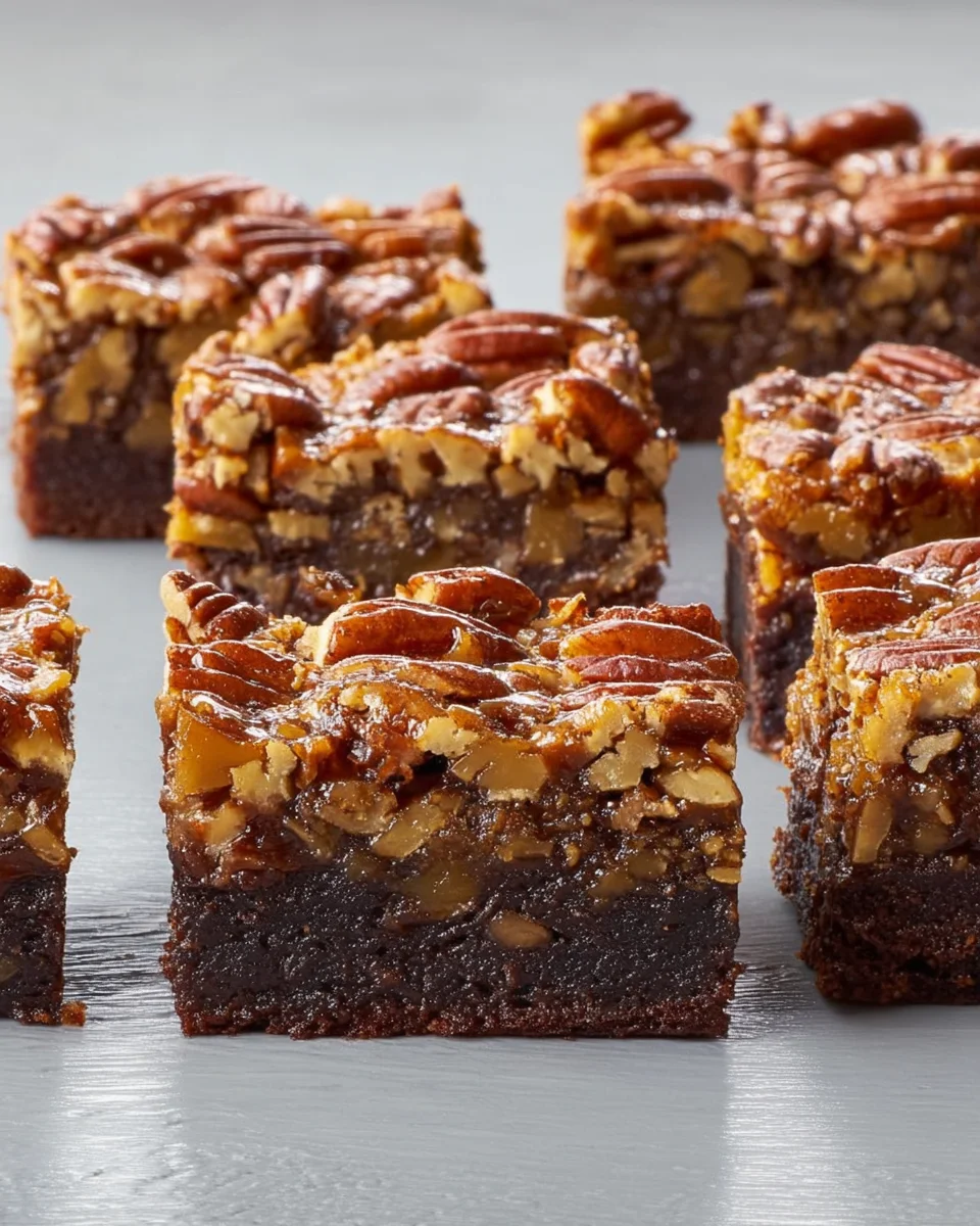 Pecan Pie Brownies Pecan