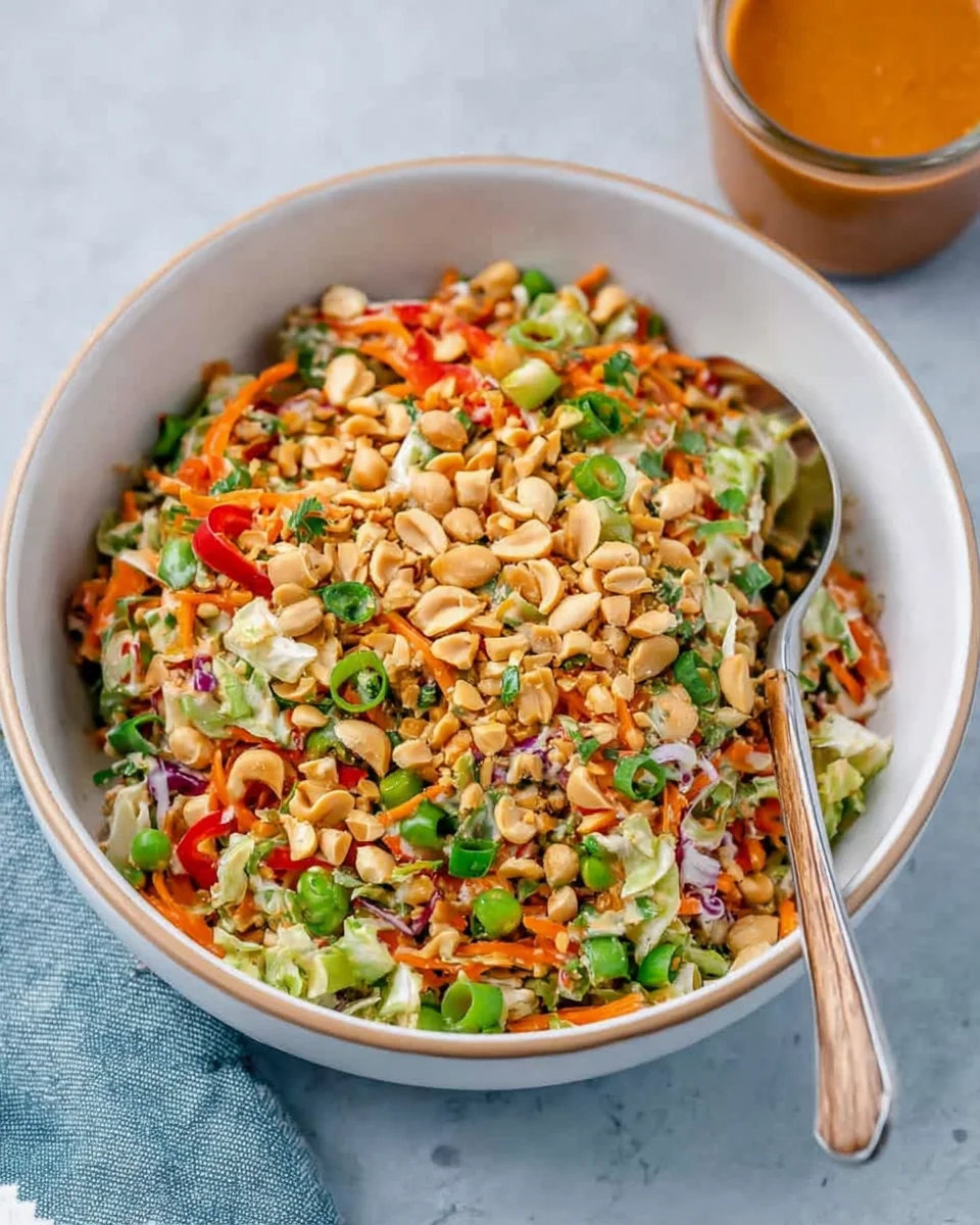 Thai Peanut Salad Thai