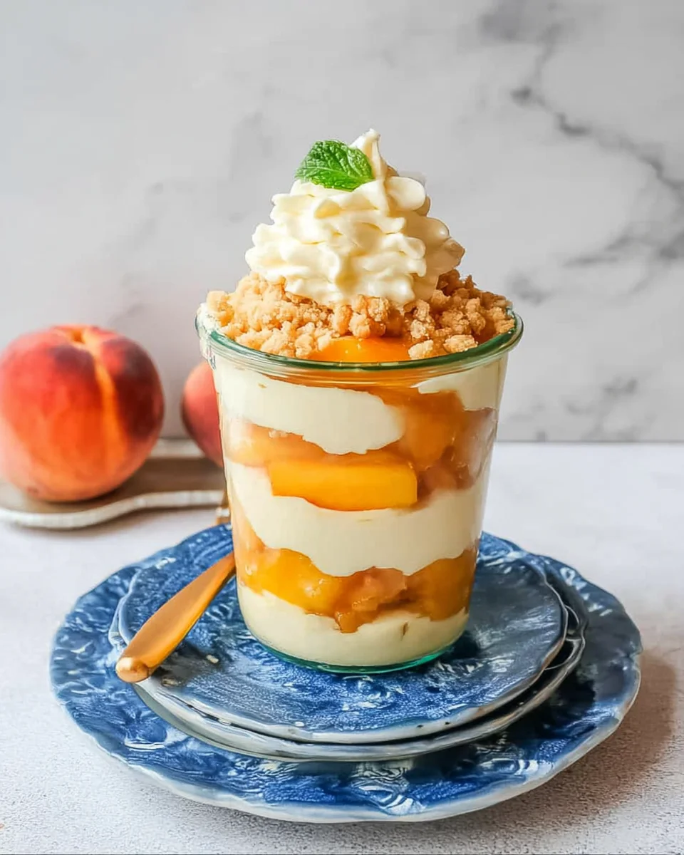 Magnolia Bakery Peach Crisp Pudding Magnolia