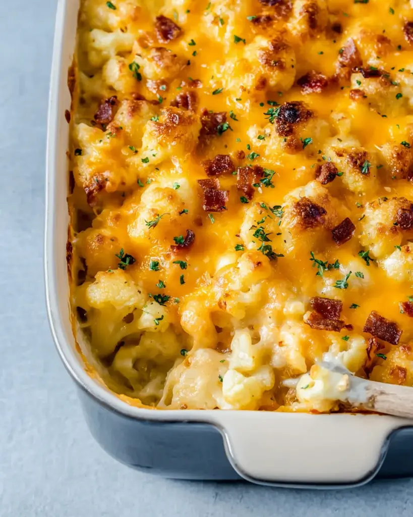 Cheesy Cauliflower Bake Cheesy Cauliflower Bake