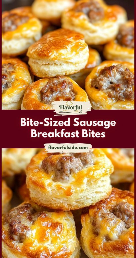 Sausage & Cream Cheese Biscuit Bites Sausage & Cream Cheese Biscuit Bites