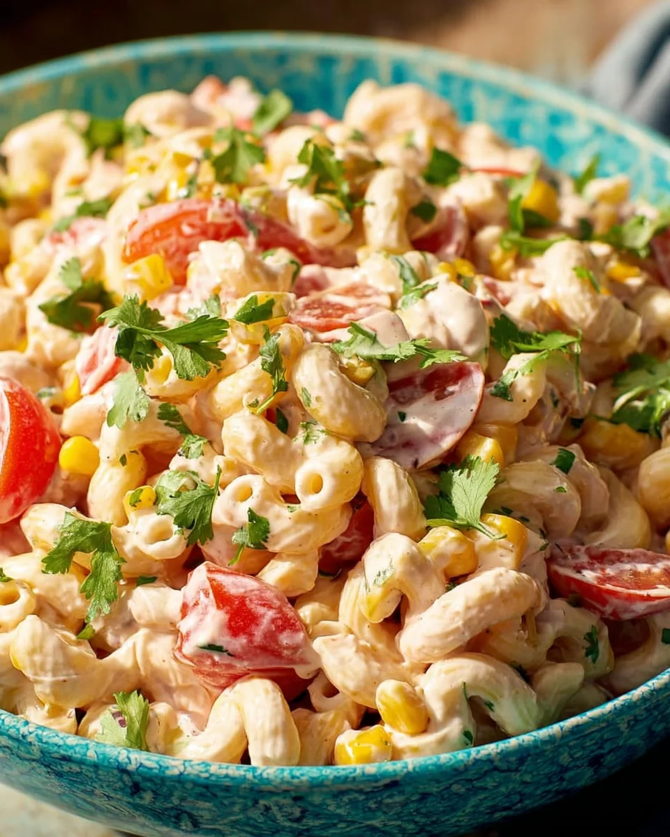 Mexican Macaroni Salad Mexican