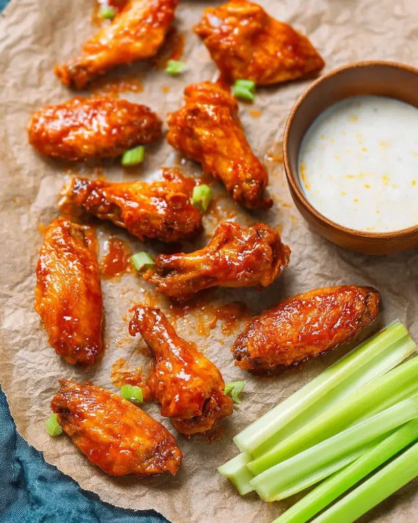 Oven-Baked Buffalo Wings Oven-Baked Buffalo Wings