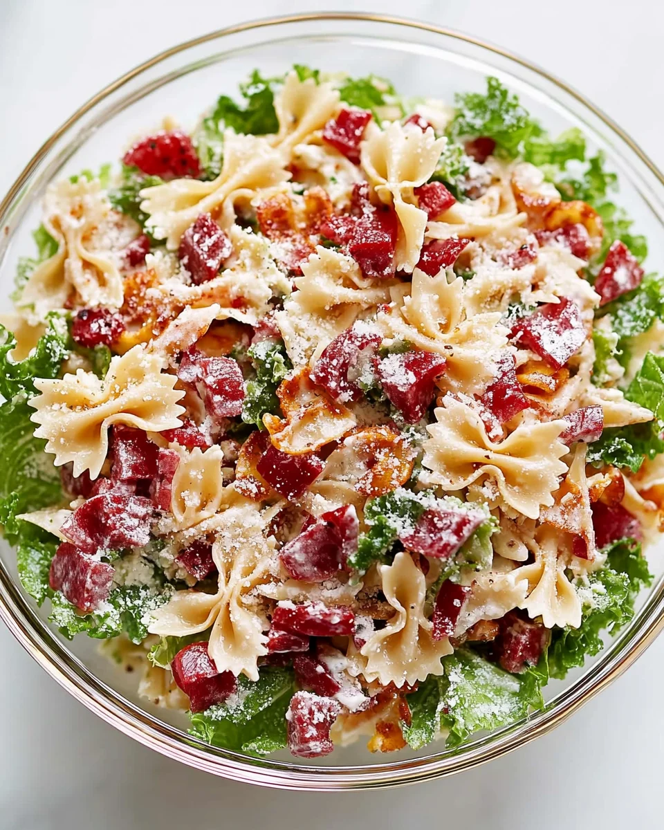BLT Pasta Salad BLT