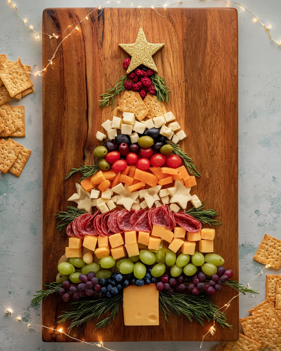 Christmas Tree Shaped Charcuterie Christmas