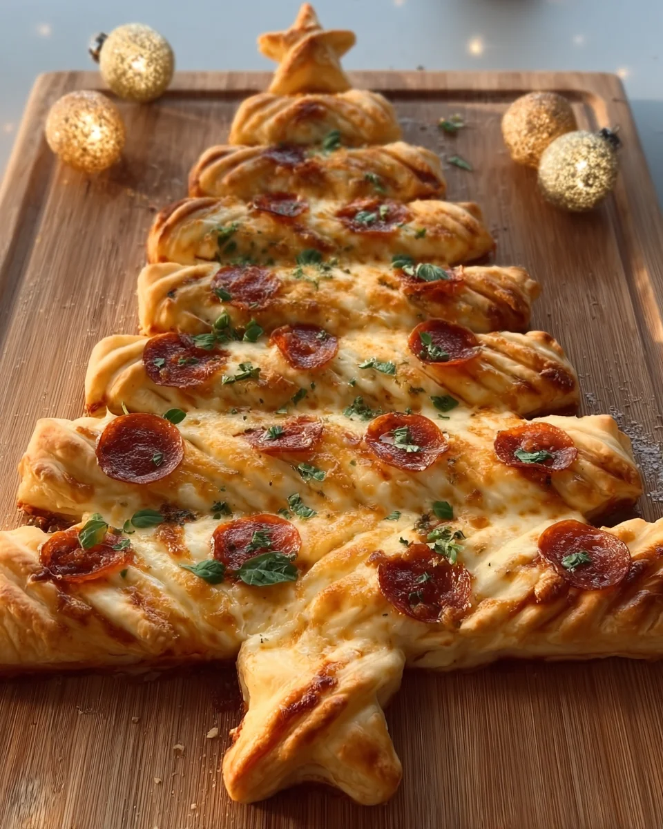 Pizza Christmas tree Pizza