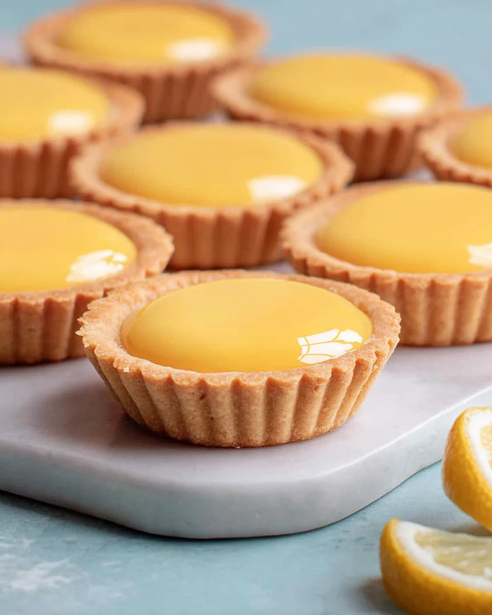 Lemon Curd Tartlets Lemon
