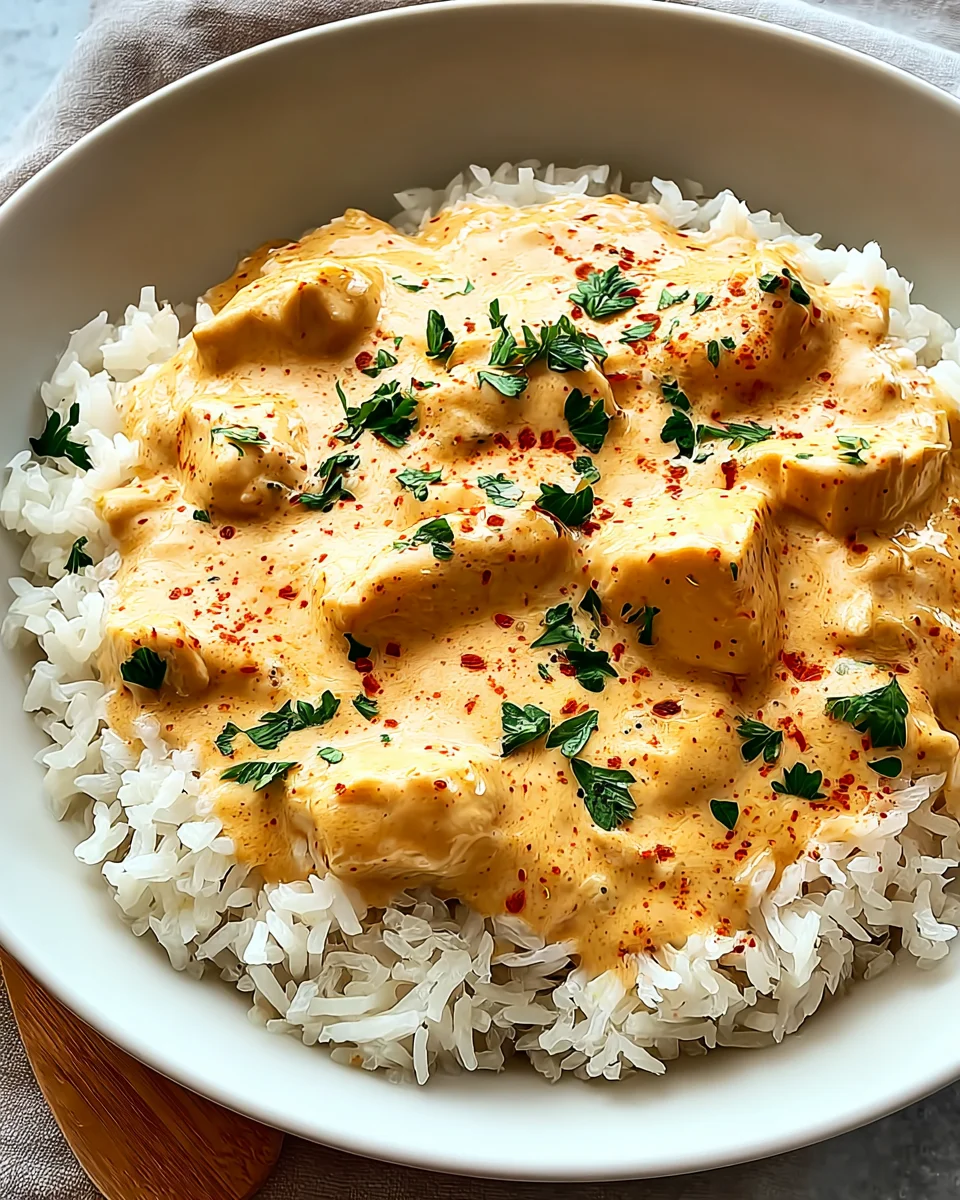 Creamy Smothered Chicken and Rice recipe Creamy