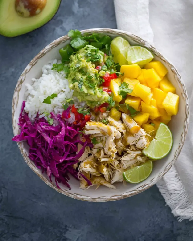 Tropical Sweet Chili Chicken Rice Bowls Tropical Sweet Chili Chicken Rice Bowls