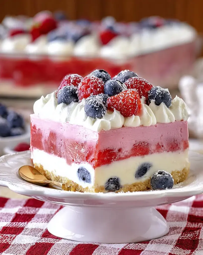 No Bake Summer Berry Delight