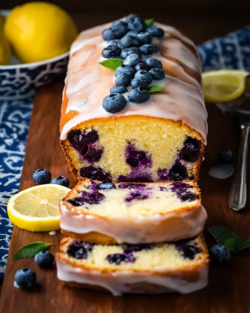 Lemon Blueberry Yogurt Loaf Lemon Blueberry Yogurt Loaf