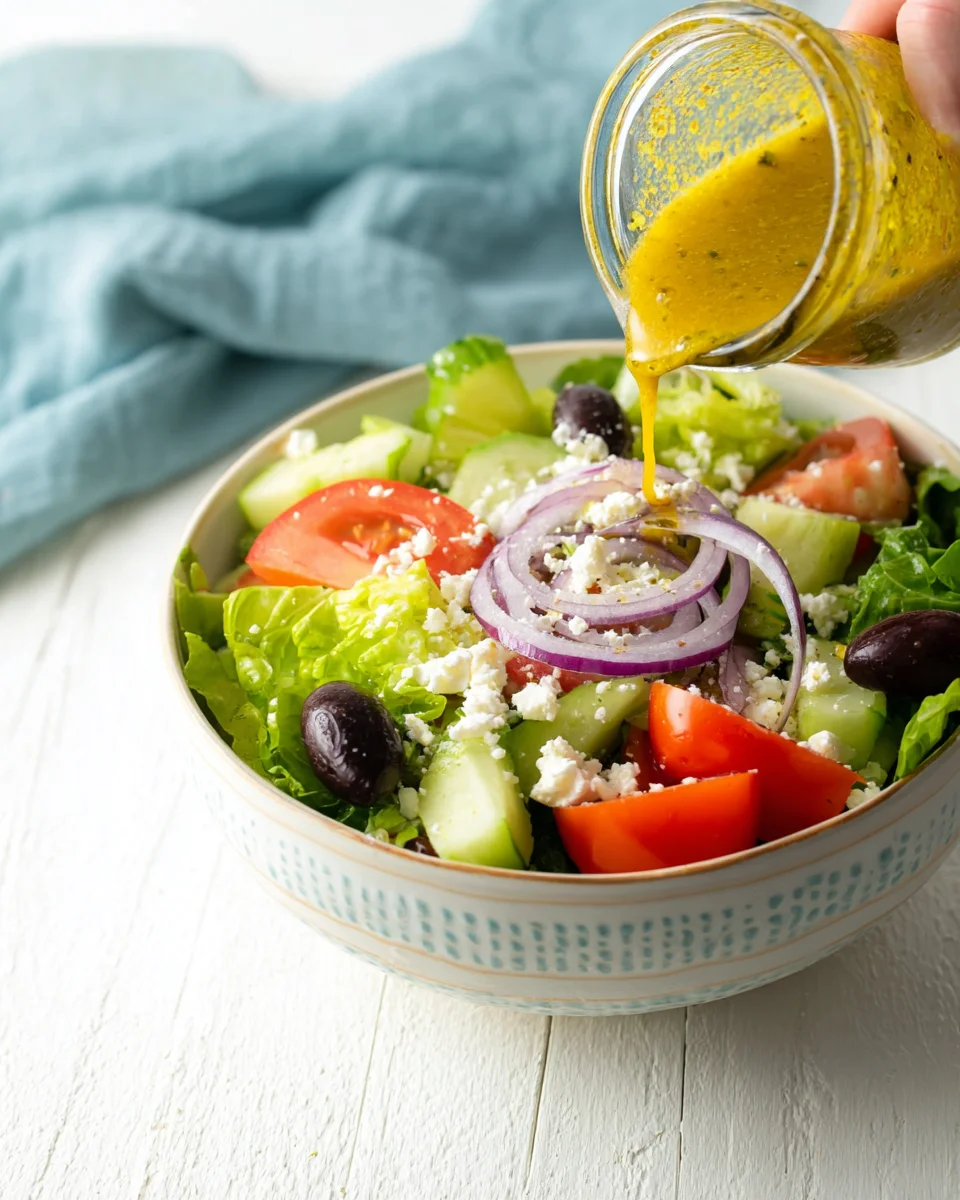 Greek Salad Dressing Recipe Greek