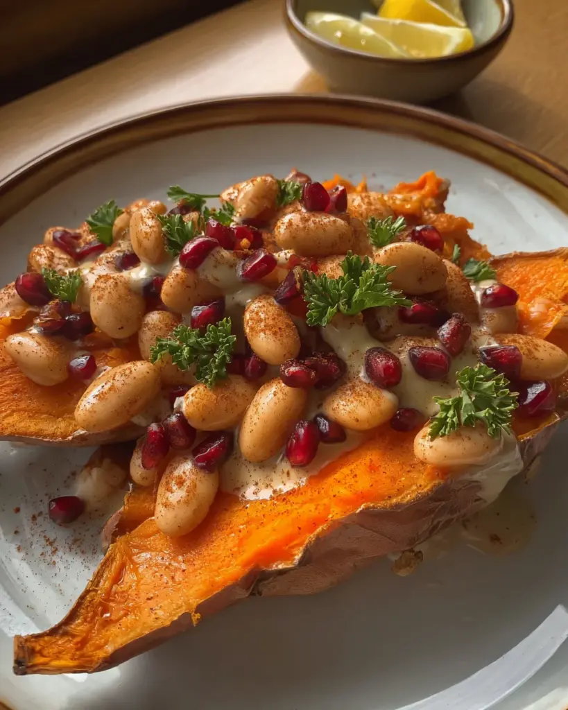 Sweet Potato with Butter Beans Crunch Sweet Potato with Butter Beans Crunch