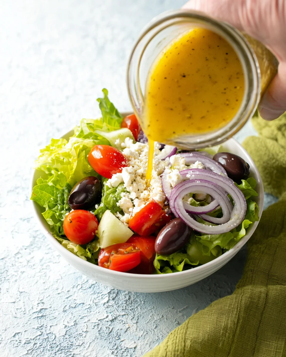 Greek Salad Dressing Recipe Greek